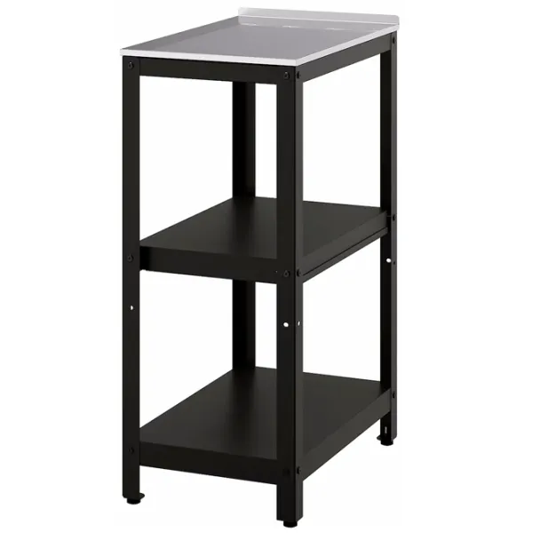 Insulă de bucătărie Ikea Grillskar Black / Oțel photo 1 Insulă de bucătărie Ikea Grillskar Black / Oțel photo 1