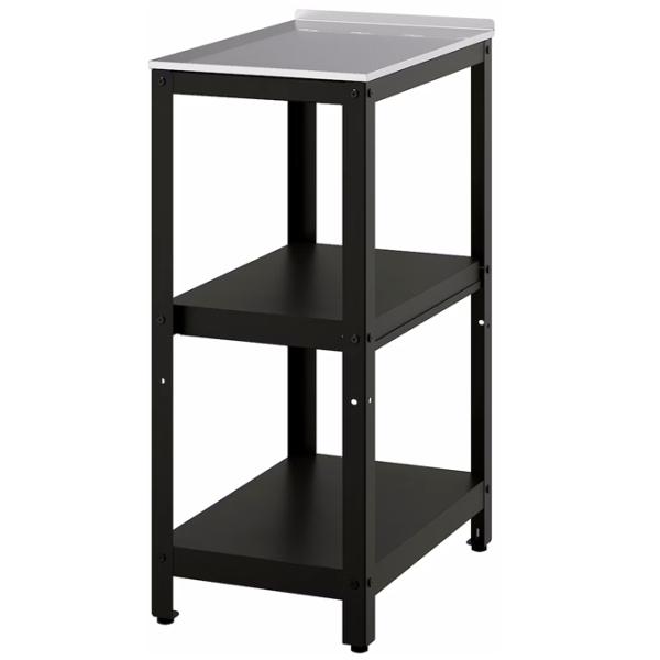 Insulă de bucătărie Ikea Grillskar Black / Oțel photo 1 Insulă de bucătărie Ikea Grillskar Black / Oțel photo 1