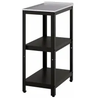 Insulă de bucătărie Ikea Grillskar Черный / Cталь