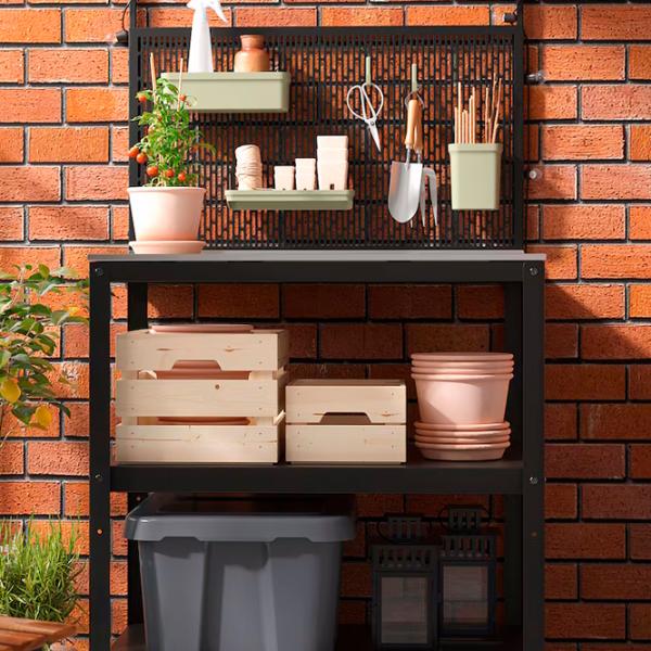 Insulă de bucătărie Ikea Grillskar Black / Oțel photo 2 Insulă de bucătărie Ikea Grillskar Black / Oțel photo 2