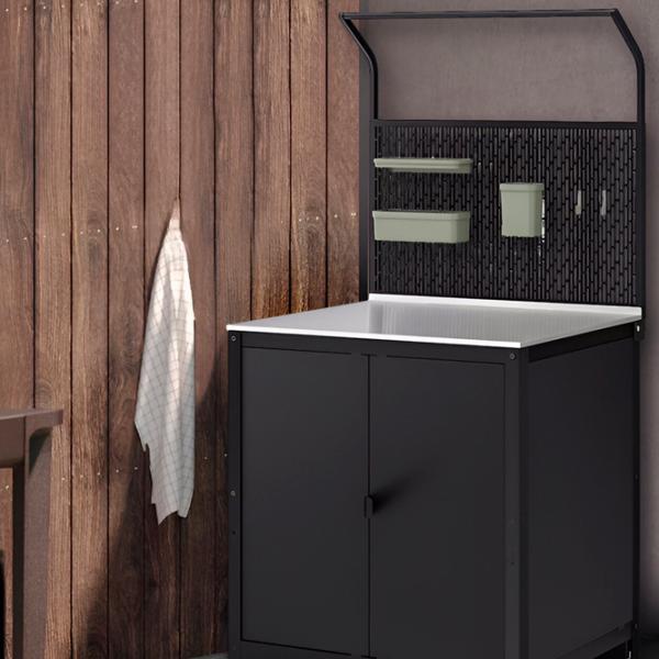 Insulă de bucătărie Ikea Grillskar Black / Oțel photo 6 Insulă de bucătărie Ikea Grillskar Black / Oțel photo 6