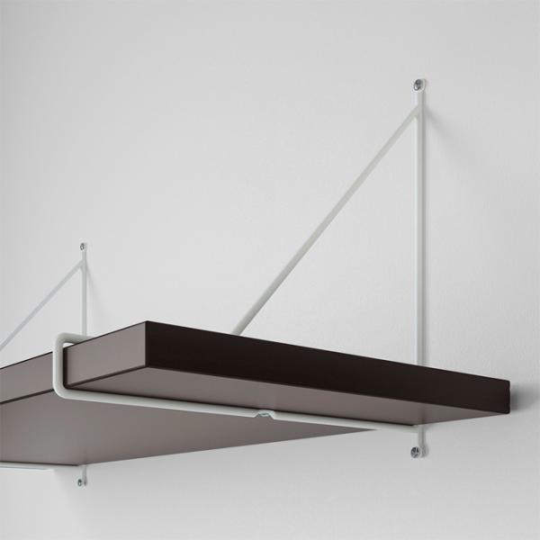 Полка Ikea Bergshult/Pershult ДСП / Черный-коричневый photo 2 Полка Ikea Bergshult/Pershult ДСП / Черный-коричневый photo 2