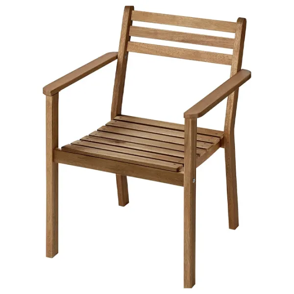 Набор садовой мебели Ikea Askholmen 4  Дерево / Дерево / Дерево / Тёмно-коричневый photo 4 Набор садовой мебели Ikea Askholmen 4  Дерево / Дерево / Дерево / Тёмно-коричневый photo 4