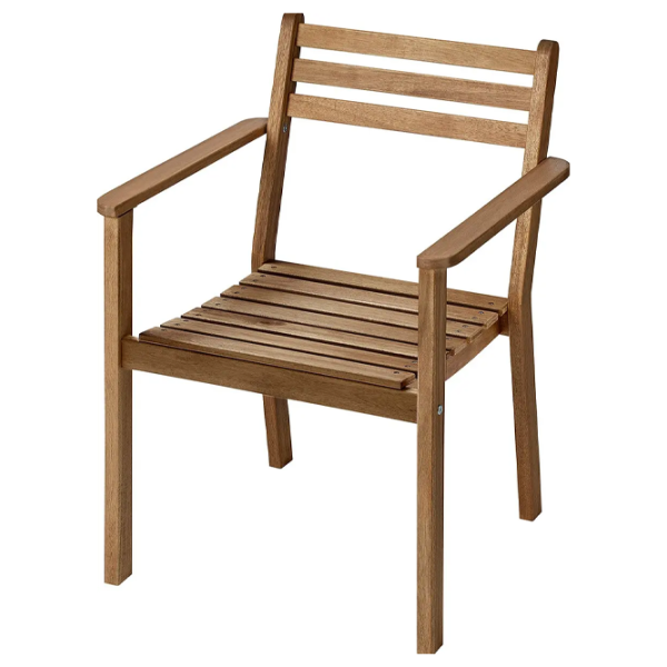 Набор садовой мебели Ikea Askholmen 4  Дерево / Дерево / Дерево / Тёмно-коричневый photo 4 Набор садовой мебели Ikea Askholmen 4  Дерево / Дерево / Дерево / Тёмно-коричневый photo 4