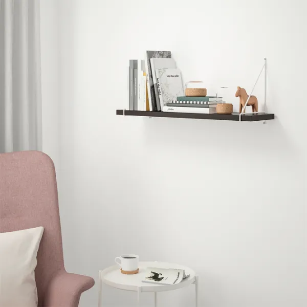 Raft Ikea Bergshult/Pershult PAL / Negru-maro photo 3