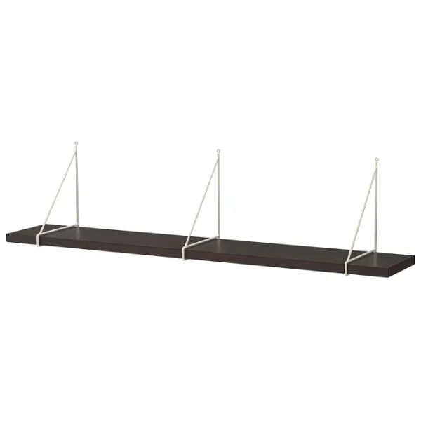 Raft Ikea Bergshult/Pershult PAL / Negru-maro photo 1 Raft Ikea Bergshult/Pershult PAL / Negru-maro photo 1