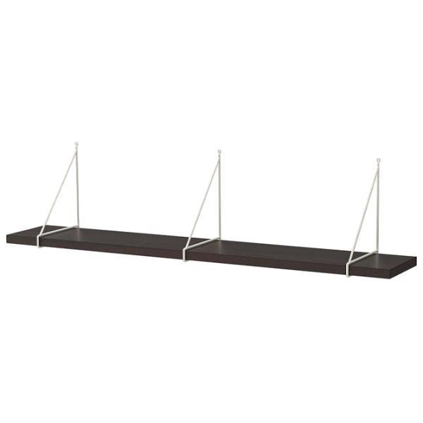 Raft Ikea Bergshult/Pershult PAL / Negru-maro photo 1 Raft Ikea Bergshult/Pershult PAL / Negru-maro photo 1