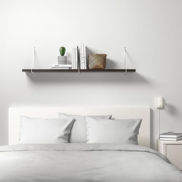 Raft Ikea Bergshult/Pershult PAL / Negru-maro photo 2 Raft Ikea Bergshult/Pershult PAL / Negru-maro photo 2