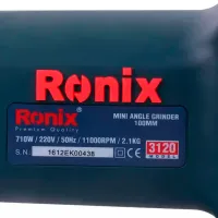 Polizor Ronix 3125 Unghiular / 1200 W / Blue photo 6