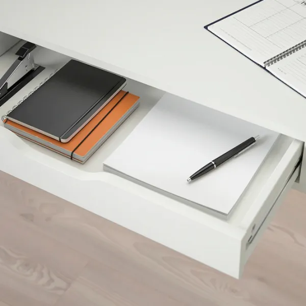 Полка Ikea Ekby Alex/Ramshult ДСП / Белый-Чёрный photo 2