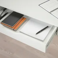 Raft Ikea Ekby Alex/Ramshult PAL / Alb-Negru photo 2