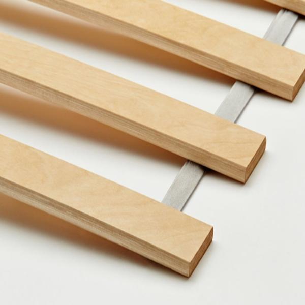 Кровать Ikea Malm/Luroy 90 x 200 см / Шпон / Черный photo 3