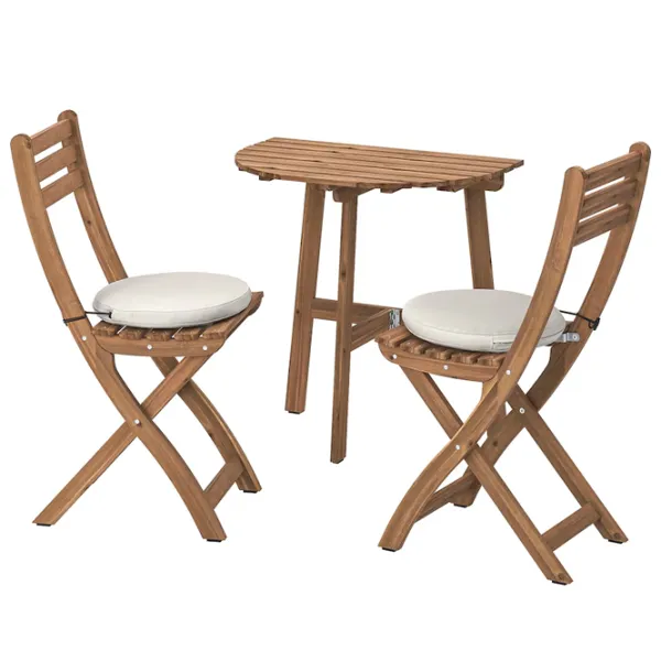 Set mobilă grădină Ikea Askholmen/Froson/Duvholmen 2 Lemn / Lemn / Lemn / Dark Brown photo 1 Set mobilă grădină Ikea Askholmen/Froson/Duvholmen 2 Lemn / Lemn / Lemn / Dark Brown photo 1