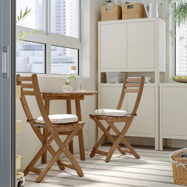 Set mobilă grădină Ikea Askholmen/Froson/Duvholmen 2 Lemn / Lemn / Lemn / Dark Brown photo 3 Set mobilă grădină Ikea Askholmen/Froson/Duvholmen 2 Lemn / Lemn / Lemn / Dark Brown photo 3