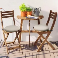 Набор садовой мебели Ikea Askholmen/Froson/Duvholmen 2 Дерево / Дерево / Дерево / Тёмно-коричневый photo 7