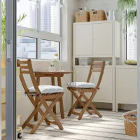 Set mobilă grădină Ikea Askholmen/Klosan 2 Lemn / Lemn / Lemn / Dark Brown photo 3