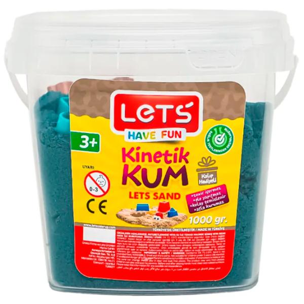 Кинетический песок Lets L-10197 3+ photo 1