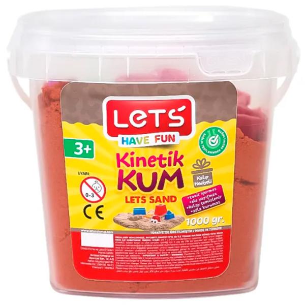 Кинетический песок Lets L-10195 3+ photo 1