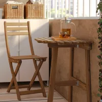 Set mobilă grădină Ikea Askholmen 1 Lemn / Lemn / Lemn / Dark Brown photo 2