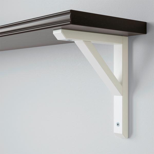 Полка Ikea Bergshult/Sandshult ДСП / Черный-коричневый photo 3 Полка Ikea Bergshult/Sandshult ДСП / Черный-коричневый photo 3