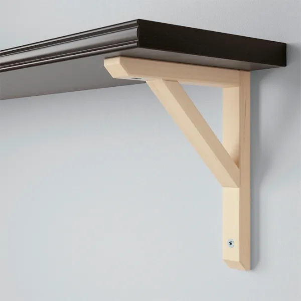 Полка Ikea Bergshult/Sandshult ДСП / Черный-коричневый photo 2
