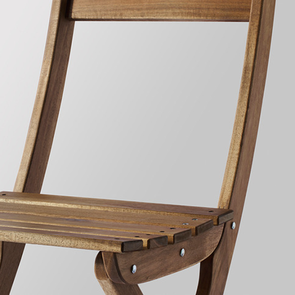 Set mobilă grădină Ikea Askholmen 1  Lemn / Lemn / Lemn / Dark Brown photo 4