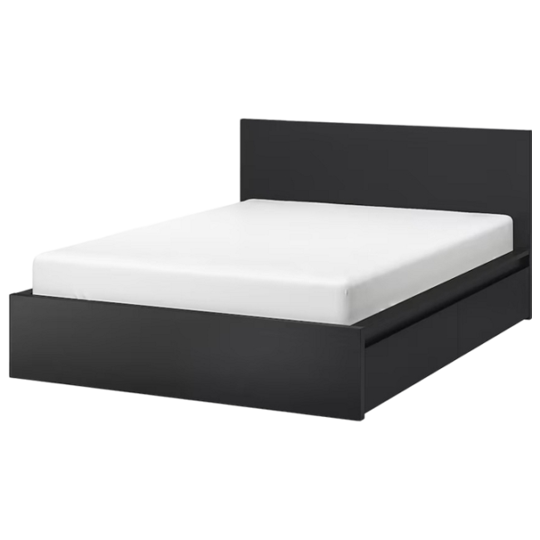 Pat Ikea Malm/Luroy 4 160 x 200 cm / Furnir / Black photo 1