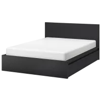 Pat Ikea Malm/Luroy 4 160 x 200 cm / Furnir / Black