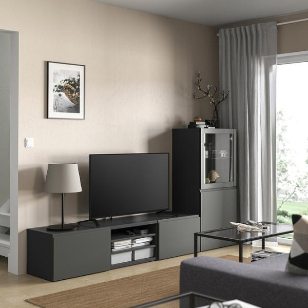 Comodă TV Ikea Besta 240 x 129 x 42 / PAL photo 4 Comodă TV Ikea Besta 240 x 129 x 42 / PAL photo 4