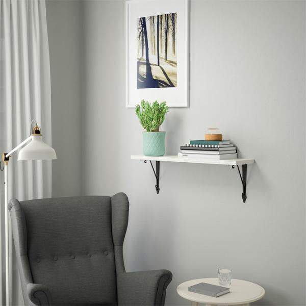Raft Ikea Bergshult/Krokshult PAL / White - Anthracite photo 2