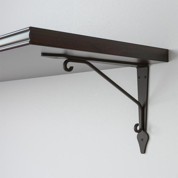 Raft Ikea Bergshult/Krokshult PAL / Negru-maro photo 3
