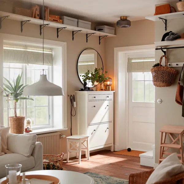 Полка Ikea Bergshult/Krokshult ДСП / Белый - Антрацит photo 2 Полка Ikea Bergshult/Krokshult ДСП / Белый - Антрацит photo 2