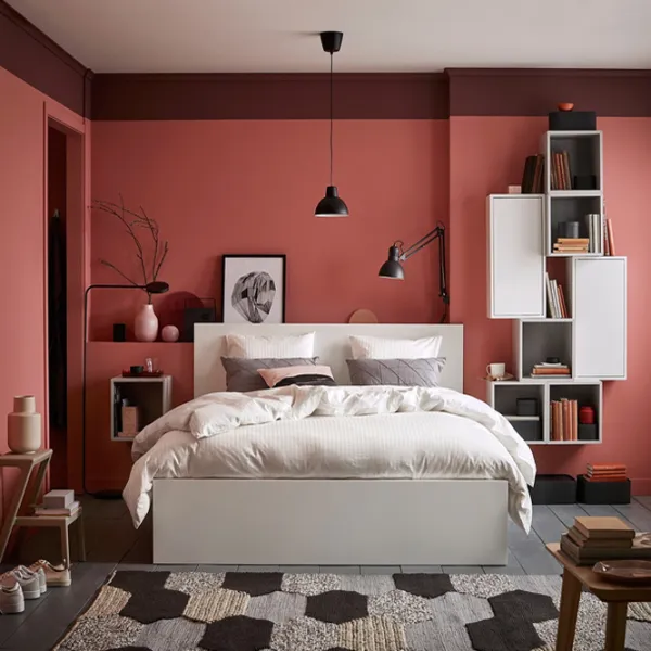 Кровать Ikea Malm/Lindbaden 4 140 x 200 см / Массив / Белый photo 8 Кровать Ikea Malm/Lindbaden 4 140 x 200 см / Массив / Белый photo 8