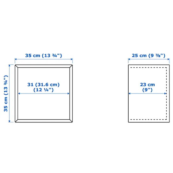 Полка Ikea Eket ДСП / Беленый Дуб photo 5