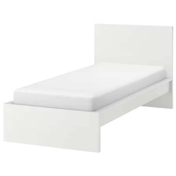 Pat Ikea Malm/Lindbaden 90 x 200 cm / Masiv / White photo 1