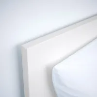 Кровать Ikea Malm/Lindbaden 90 x 200 см / Массив / Белый photo 4