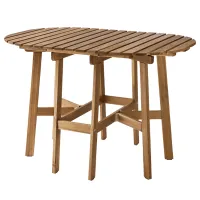 Набор садовой мебели Ikea Askholmen 4 Дерево / Дерево / Дерево / Тёмно-коричневый photo 4