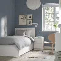 Pat Ikea Malm/Lindbaden 2 90 x 200 cm / Masiv / White photo 2