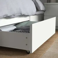 Pat Ikea Malm/Lindbaden 2 90 x 200 cm / Masiv / White photo 4