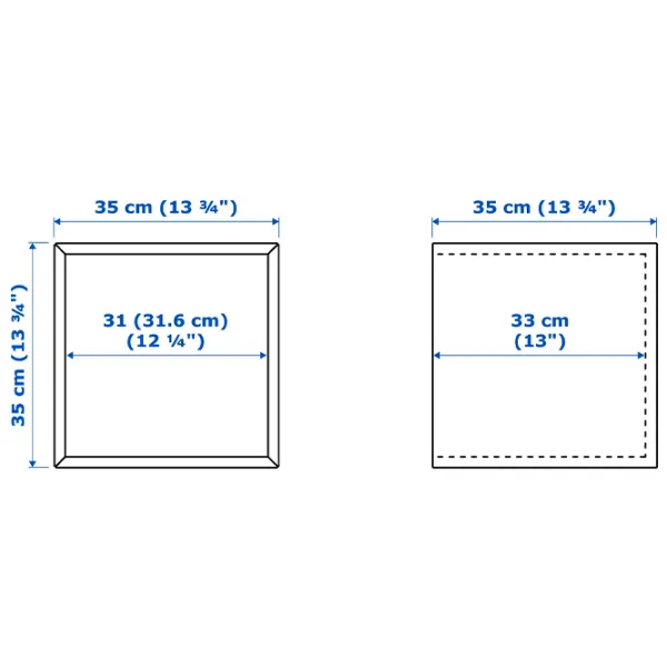 Raft Ikea Eket PAL / Gri-bleu deschis photo 2 Raft Ikea Eket PAL / Gri-bleu deschis photo 2