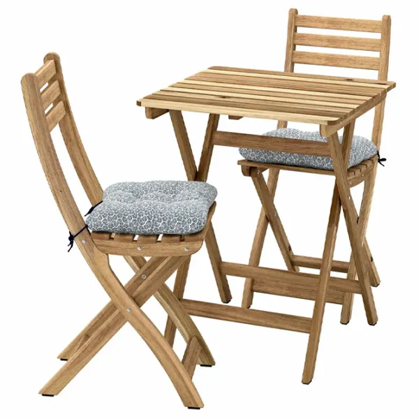 Set mobilă grădină Ikea Askholmen/Klosan 2  Lemn / Lemn / Lemn / Dark Brown photo 1 Set mobilă grădină Ikea Askholmen/Klosan 2  Lemn / Lemn / Lemn / Dark Brown photo 1