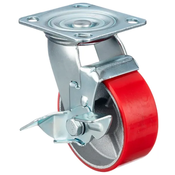 Roată Colson 1044-125 125 mm / Rotativă / Pentru cărucioare photo 1