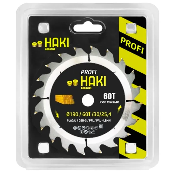 Циркулярный диск Haki Profi  photo 1 Циркулярный диск Haki Profi  photo 1