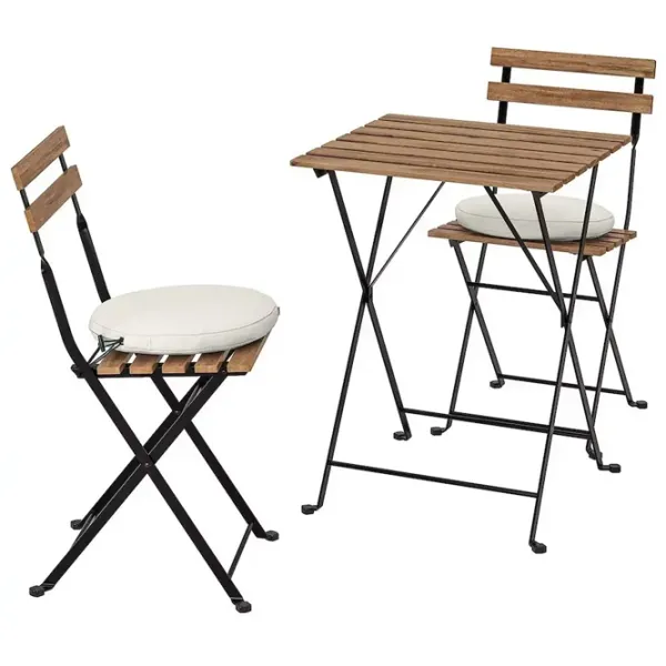 Набор садовой мебели Ikea Tarno/Froson/Duvholmen Металл / Дерево / Дерево / Светло-коричневый photo 1