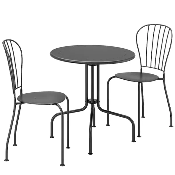 Set mobilă grădină Ikea Lacko 2  Metal / Metal / Metal / Gray photo 1