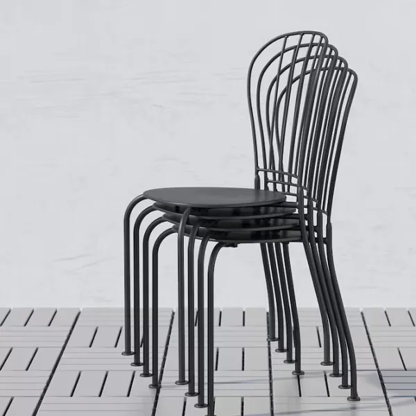 Set mobilă grădină Ikea Lacko 2  Metal / Metal / Metal / Gray photo 2