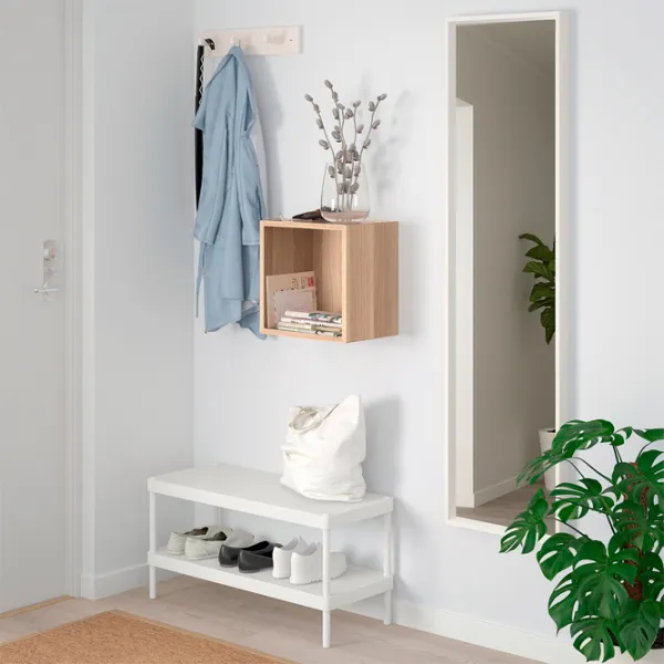 Полка Ikea Eket ДСП / Беленый Дуб photo 2 Полка Ikea Eket ДСП / Беленый Дуб photo 2