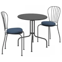 Набор садовой мебели Ikea Lacko/Froson/Duvholmen 2 Металл / Металл / Металл / Серый