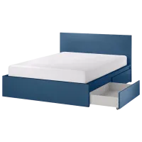 Pat Ikea Malm/Lindbaden 2 140 x 200 cm / Masiv / Blue