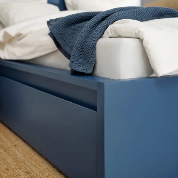 Pat Ikea Malm/Lindbaden 2 140 x 200 cm / Masiv / Blue photo 5